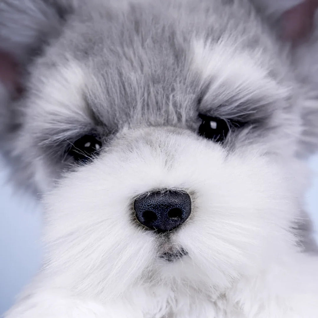 Schnauzer Plush Dog or Use as a Backpack – Fashion Statement Piece