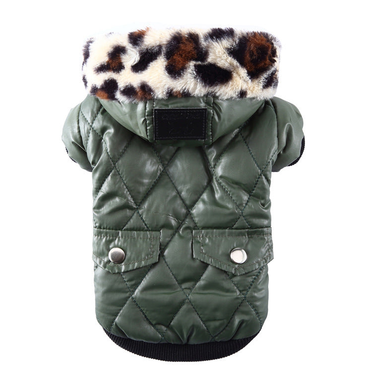 Padded Cotton Clothes with Zipper - Dog Cat - (XS-XXL) - (9 Color/Style Options)