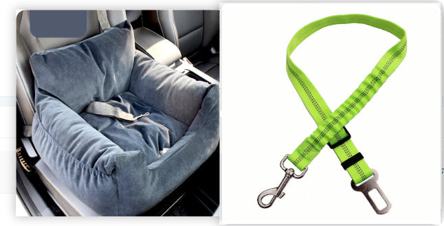 Cat Dog Car Seat - Dog Cat - (Washable) - (4 Color Options) - (22 Harness/Seat Sets) - (While Supplies Last)