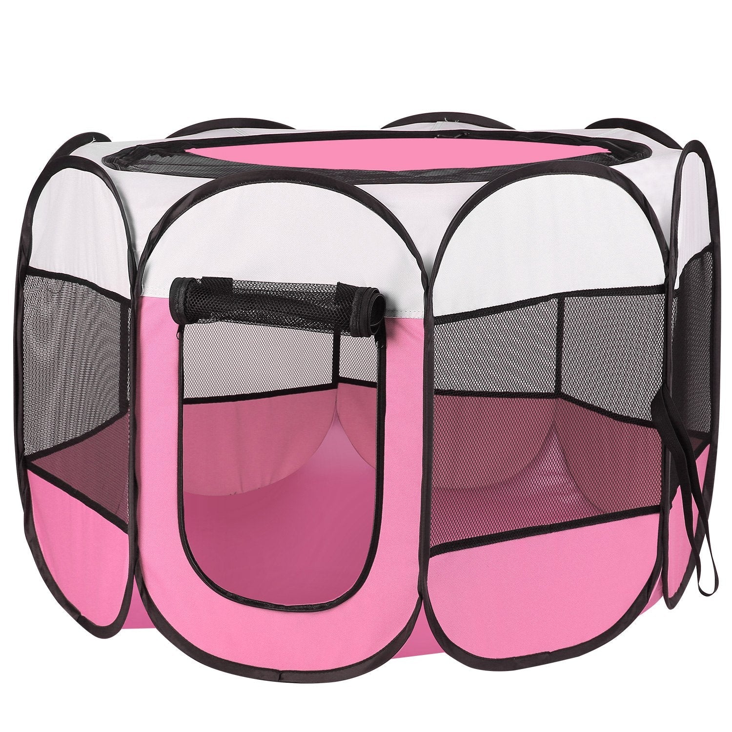 Portable Foldable Tent Playpen - Dog Cat - (Indoor/Outdoor Fun) -  (Pink, Blue) - (While Supplies Last)