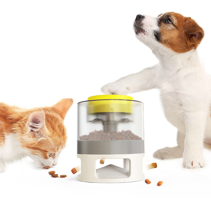 Food Feeder Toy - Dog  - (Educational) - (Dispenser) - (4 Color & ABC Color Options)