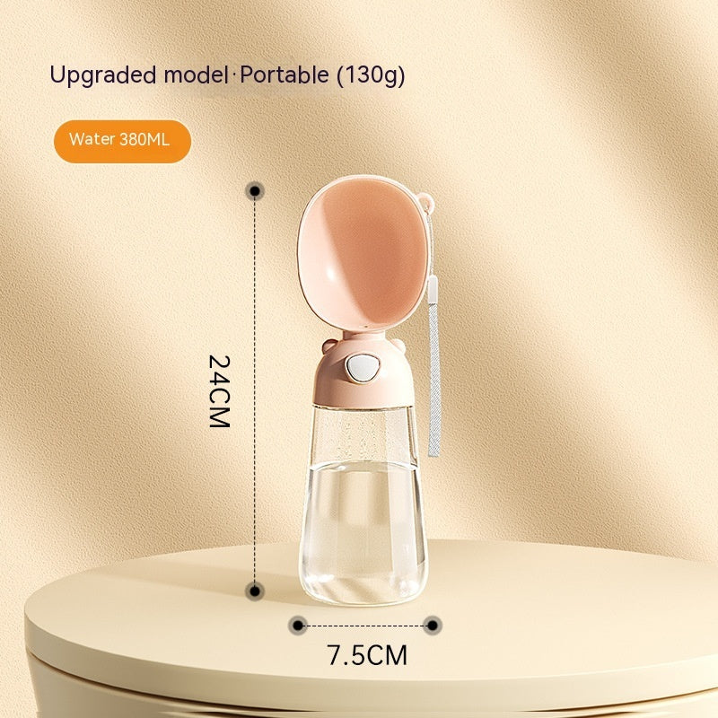 Portable Food Water Dispenser Bottle - Dog - (3 Styles) - (3 Color Options)