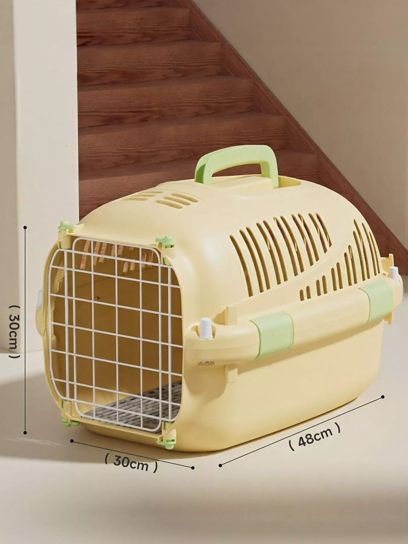 Portable Ventilated Pet Travel Carrier - Dog Cat - (up to 16.5 lbs) - (3 Color Options) - (While Supplies Last)