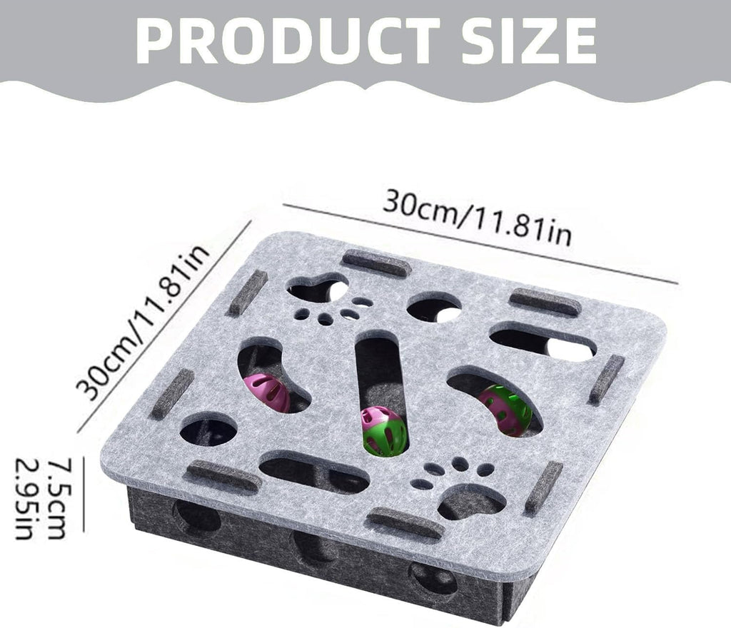 Interactive Puzzle and Enrichment Box - Cat - (While Supplies Last)