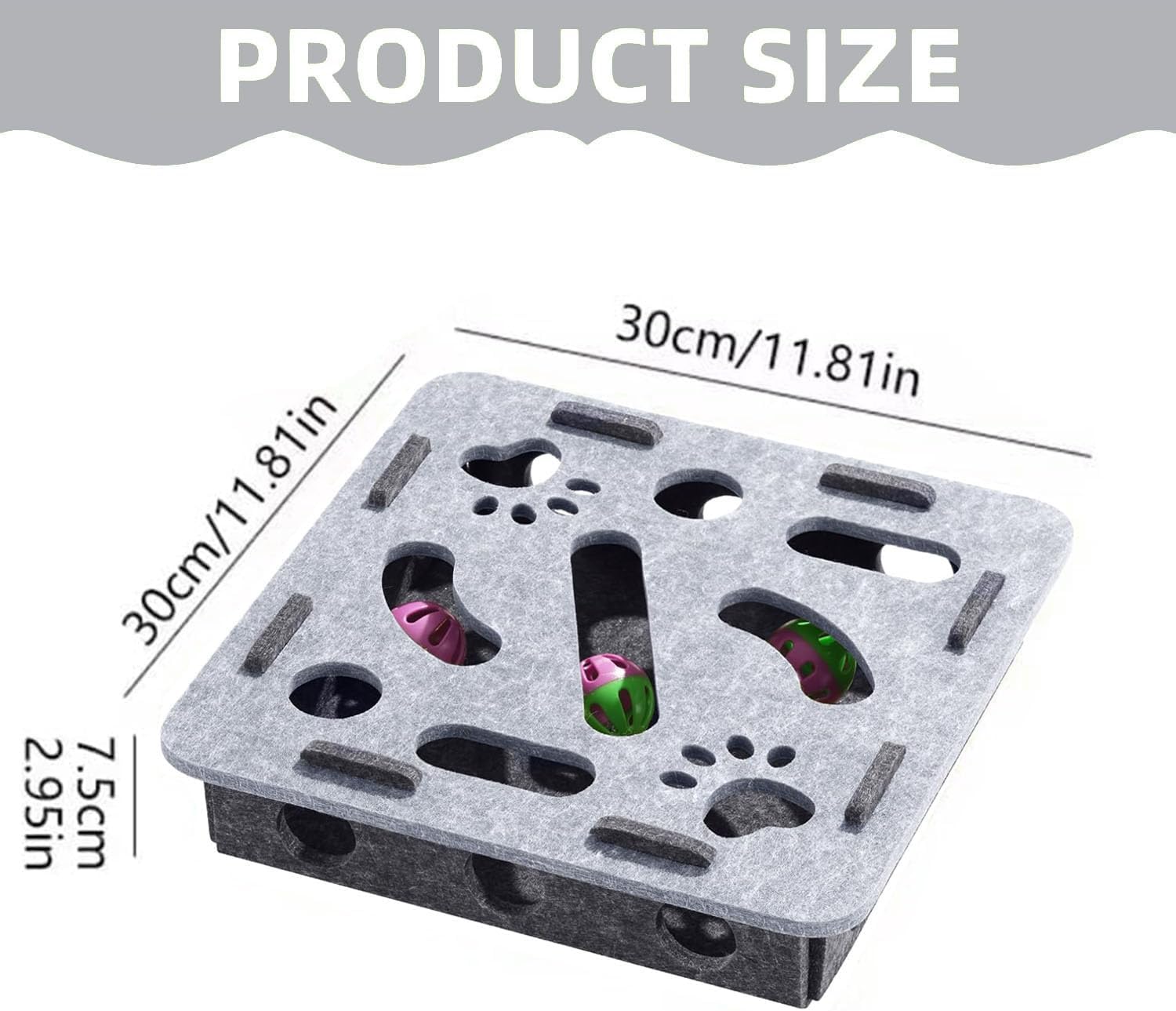 Interactive Puzzle and Enrichment Box - Cat - (While Supplies Last)