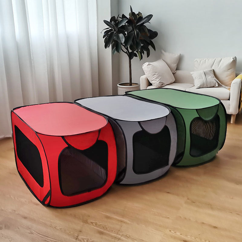 Portable Travel Pet Enclosure - Dog - (3 Color Options)