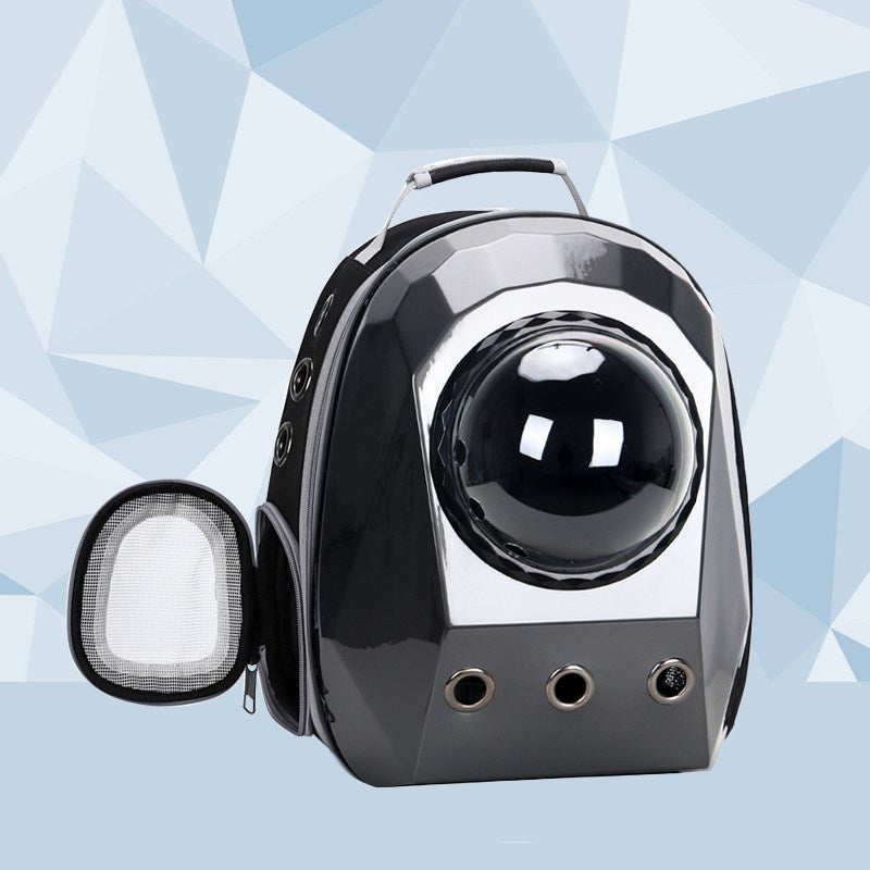 Travel Space Capsule Pet Carrier - Cat - (Black) - (up to 14 lbs) - (S) - (While Supplies Last)