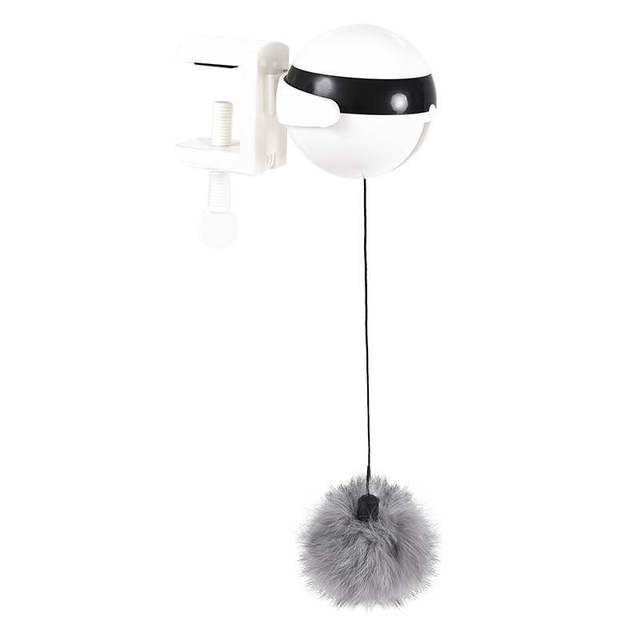 Interactive Automatic Lifting Ball Toy - Cat - (White)
