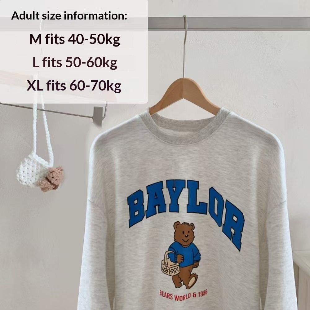 Baylor Bear Fleece-lined Sweatshirt - Dog and Adult - (8 Color Options) - (XS-7XL)