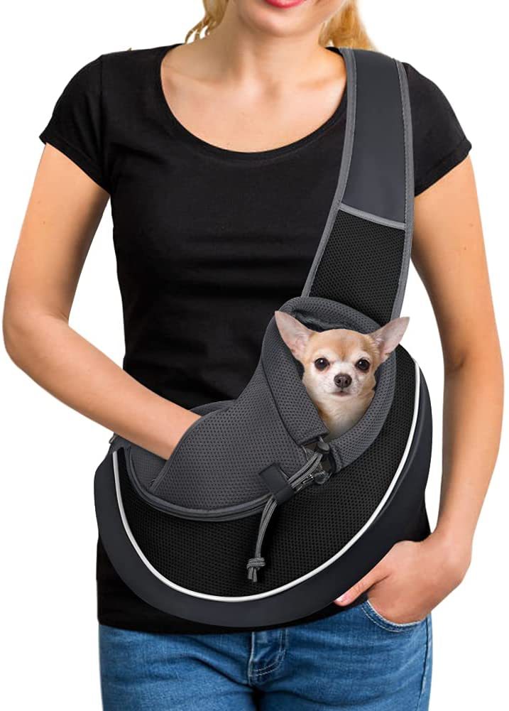 Safe Crossbody Pet Travel Bag - Dog Cat - (Durable) - (S,M) - (5 Color Options)