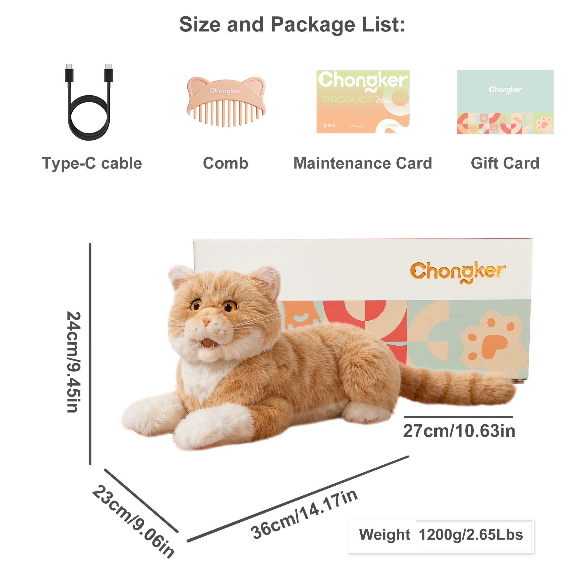 Interactive Lifelike Robot Companion Cat - All Ages (Great for Seniors)