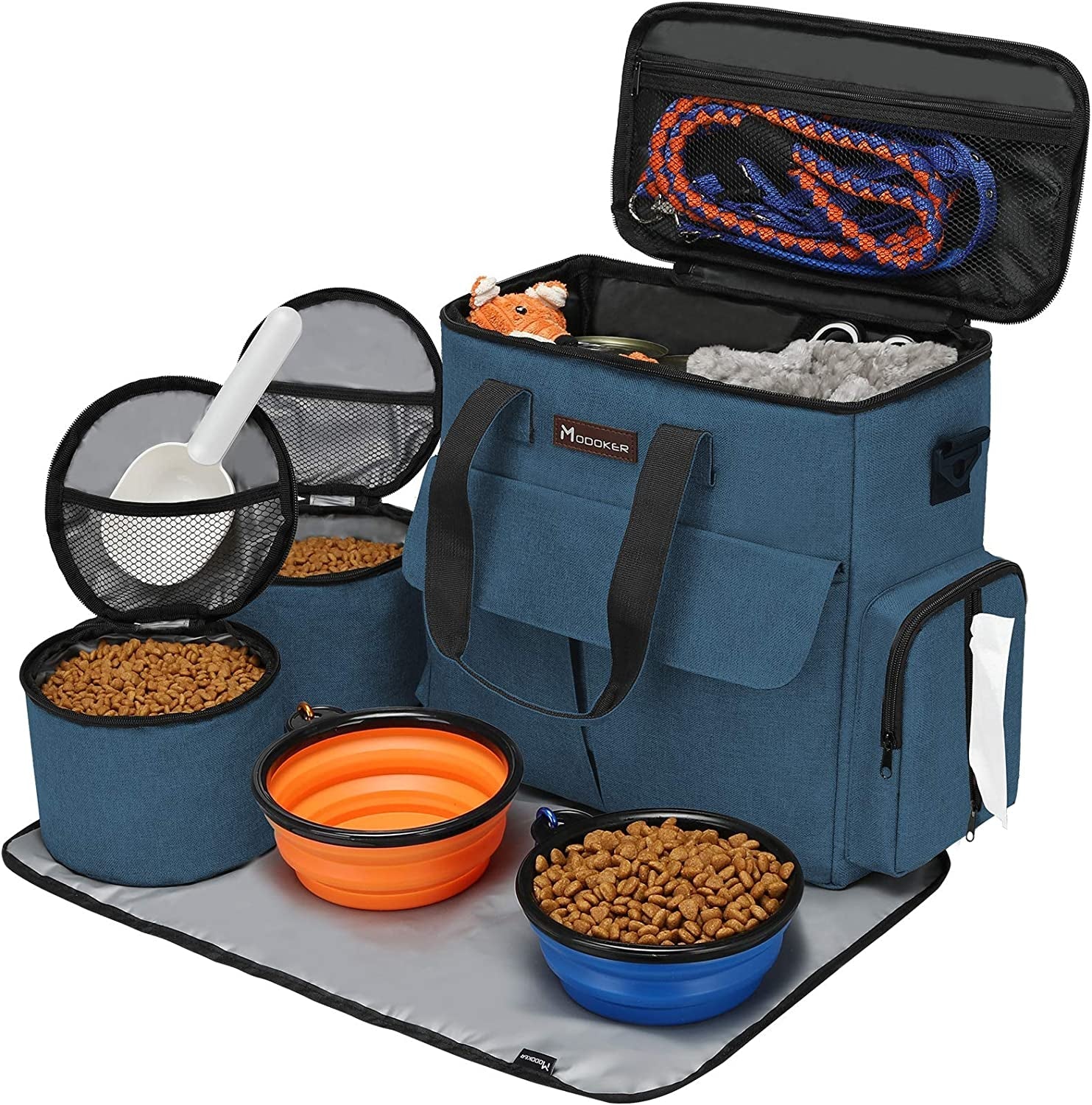 Weekend Travel Set - Dog Cat -  (Blue) - (While Supplies Last)