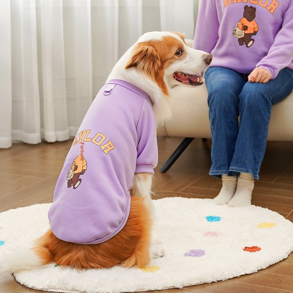 Baylor Bear Fleece-lined Sweatshirt - Dog and Adult - (8 Color Options) - (XS-7XL)