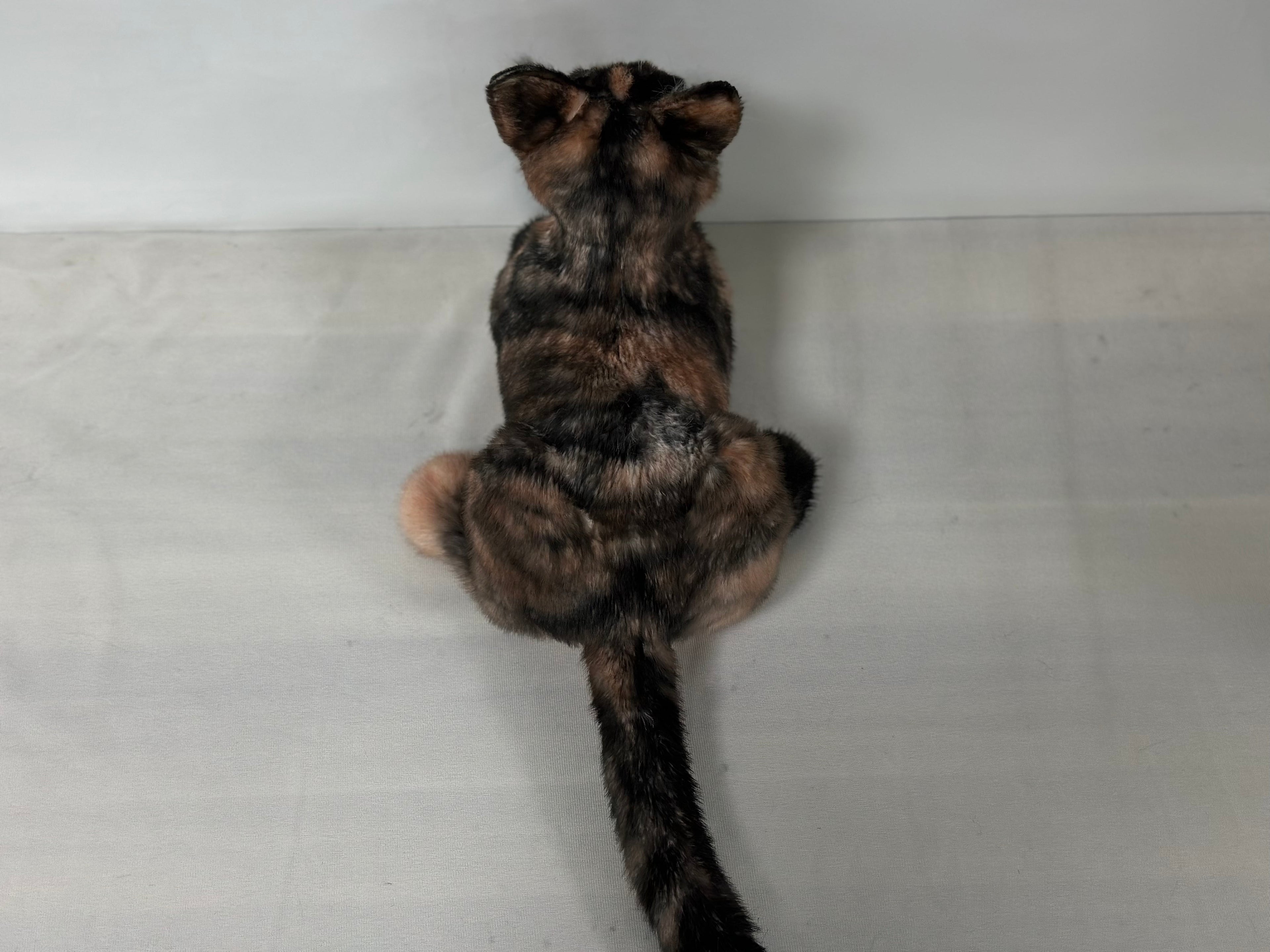 Realistic Shorthair Tortoiseshell Plush Cat Companion - Child, Adult - (Brown)