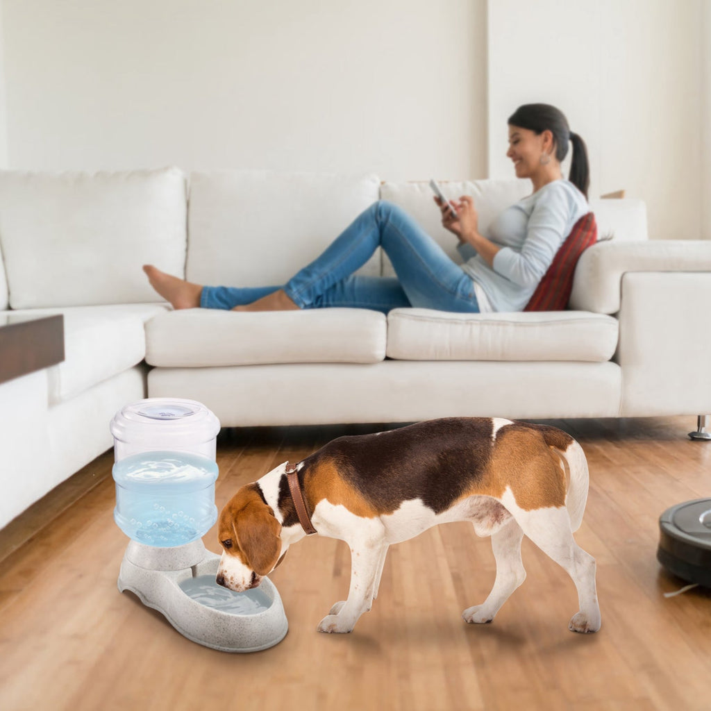 Gravity Dispensing Water or Food Feeder - Dog Cat - (3.5 L) - (While Supplies Last)