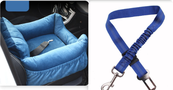 Cat Dog Car Seat - Dog Cat - (Washable) - (4 Color Options) - (22 Harness/Seat Sets) - (While Supplies Last)