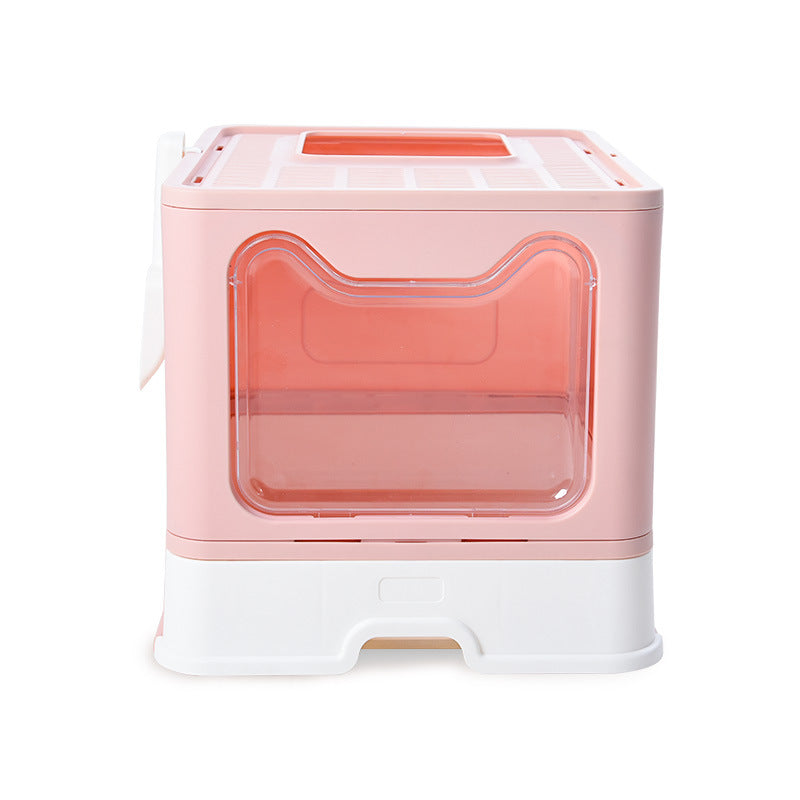 Fully Enclosed Odor-proof Litter Basin - Cat - (3 Color Options)