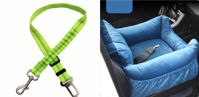 Cat Dog Car Seat - Dog Cat - (Washable) - (4 Color Options) - (22 Harness/Seat Sets) - (While Supplies Last)