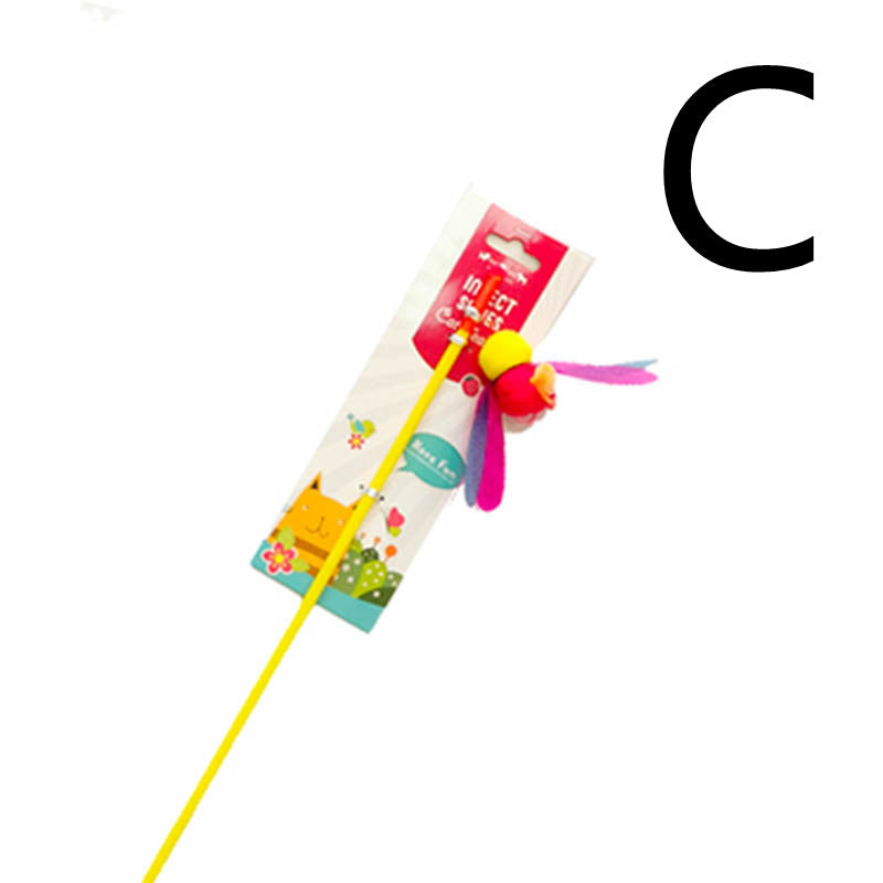 Interactive Funny Toy Rod - Cat - (6 Style / Color Options)