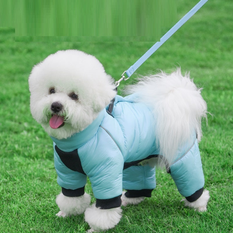 4-Legged Fitted Waterproof Jacket - Dog - (S-2XL) -(3 Style Options) (7 Color Options)