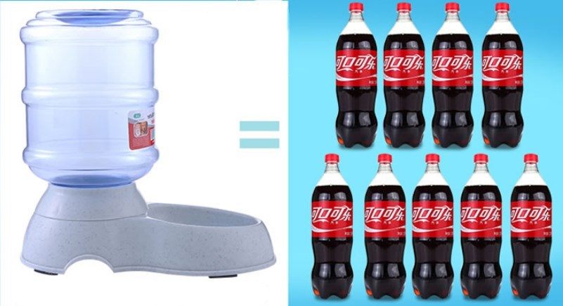 Automatic Water or Food Dispenser - Dog - (Large Capacity) - (3.5L, 11L)