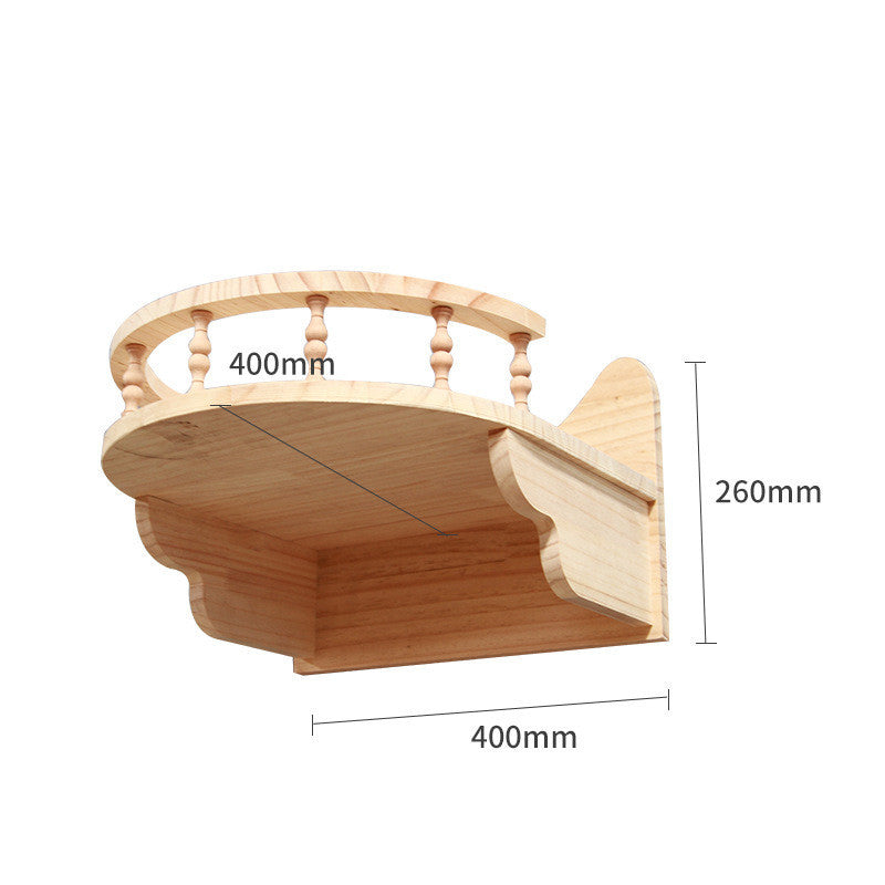 Cat Climbing Wall Ladder, Platforms, and Columns - (17 Options) - (Wood)