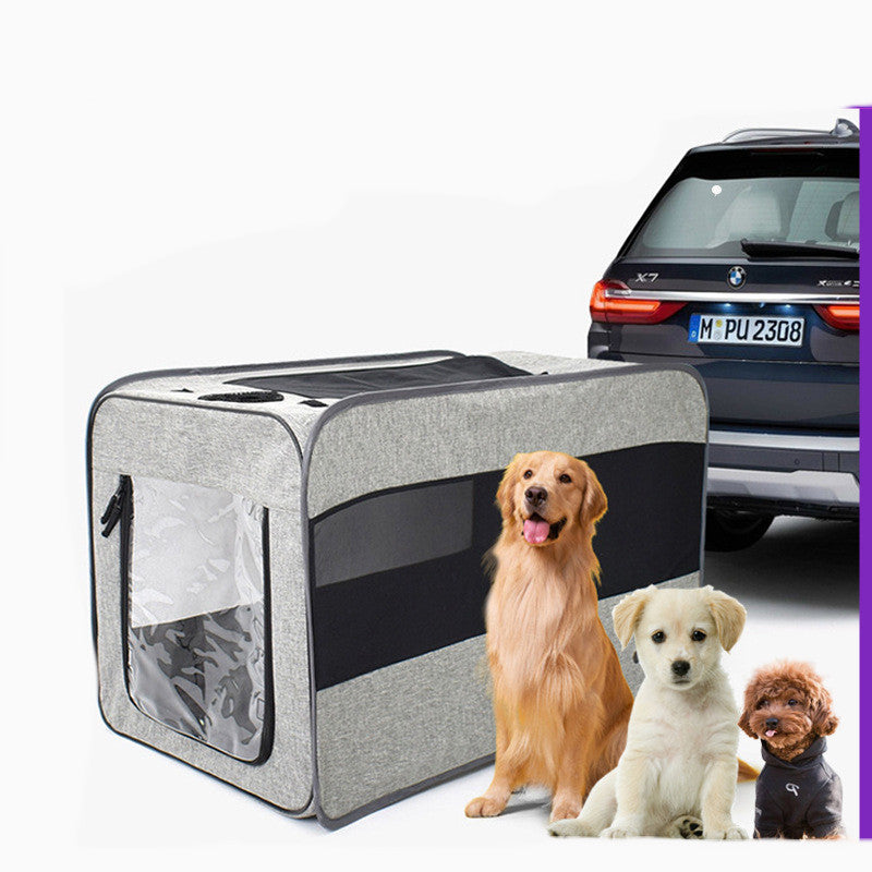 Pet Travel Car Seat Carrier - Dog - (3 Color Options) - (S, M)