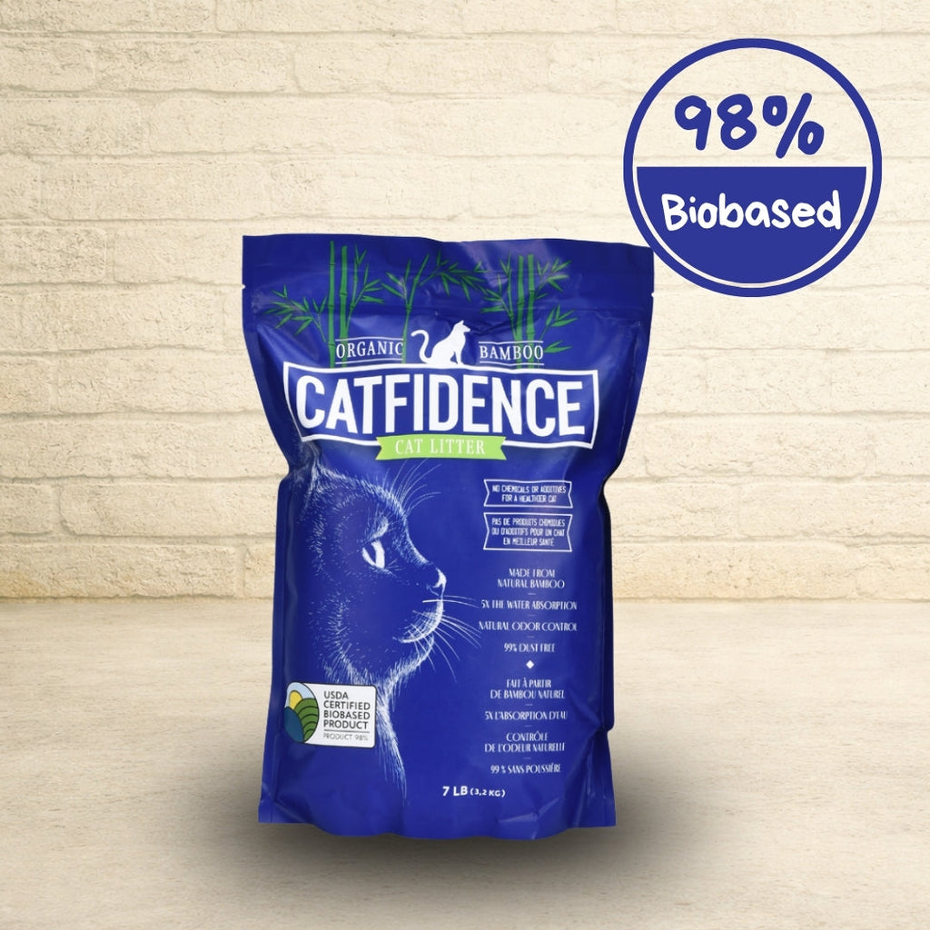 Dust-Free Plant-Based Litter - Cat - (Catfidence®) - (7 lb or 21 lb Bag) - (Traps Odors) - (While Supplies Last)