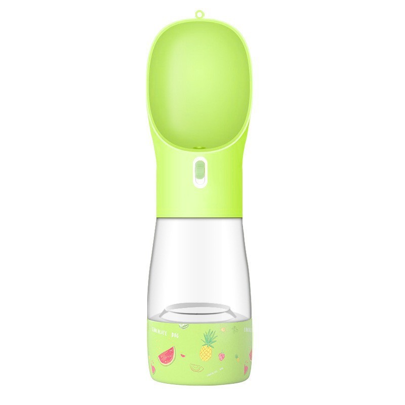 Travel Bottle with Feeder Bowl - Dog - (458 ML) - (4 Color Options)