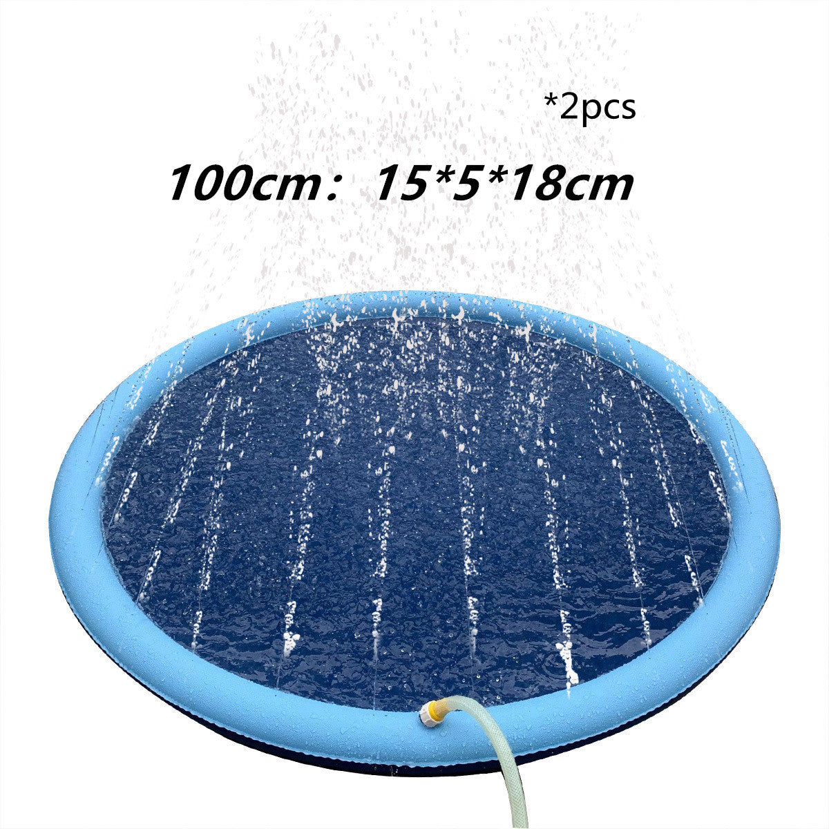 Non-Slip Summer Fun Splash Pad For Kids And Dogs