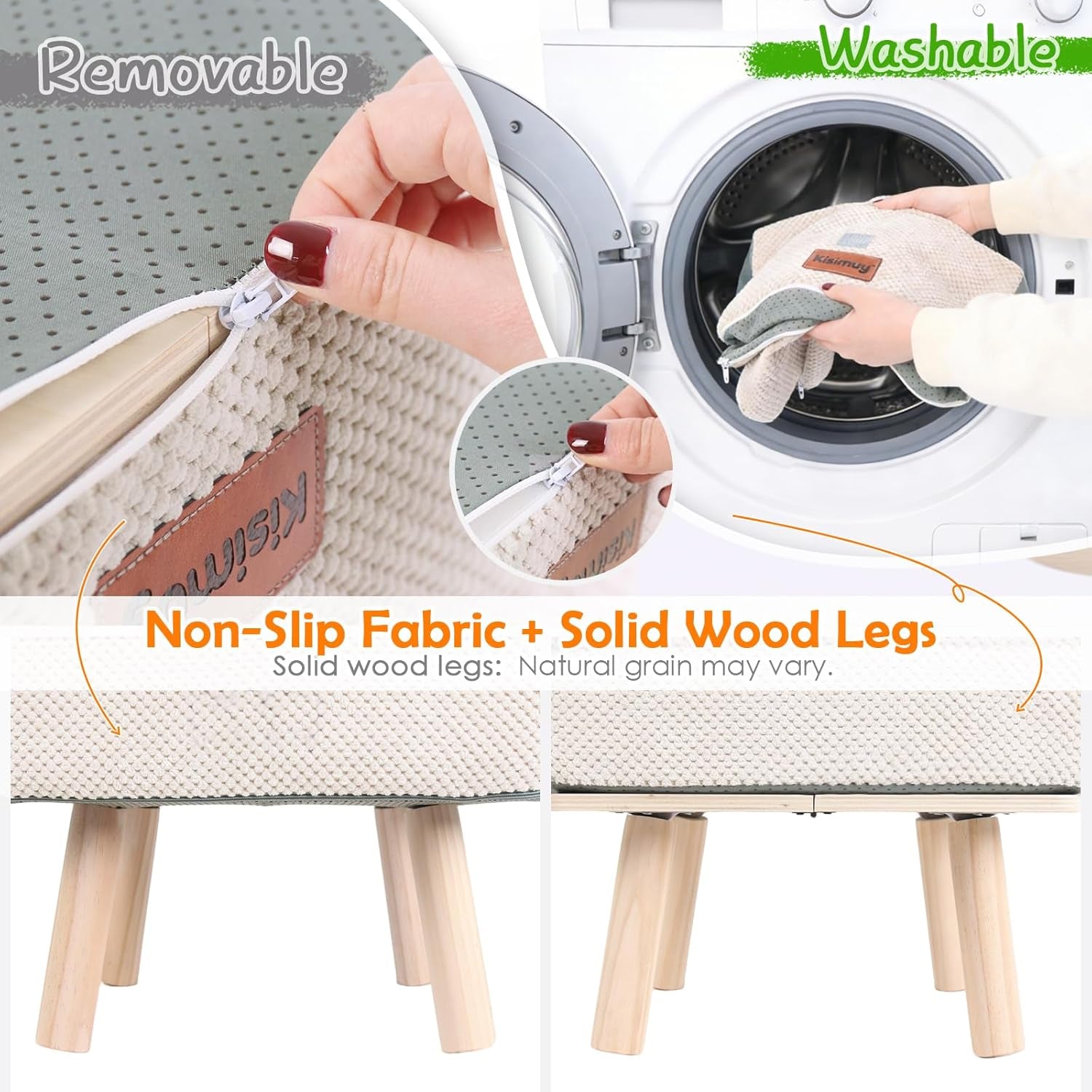 4-Step Stairs  - Dog - (Foldable and Portable) - (Beige, Grey) - (Frisco) - (While Supplies Last)