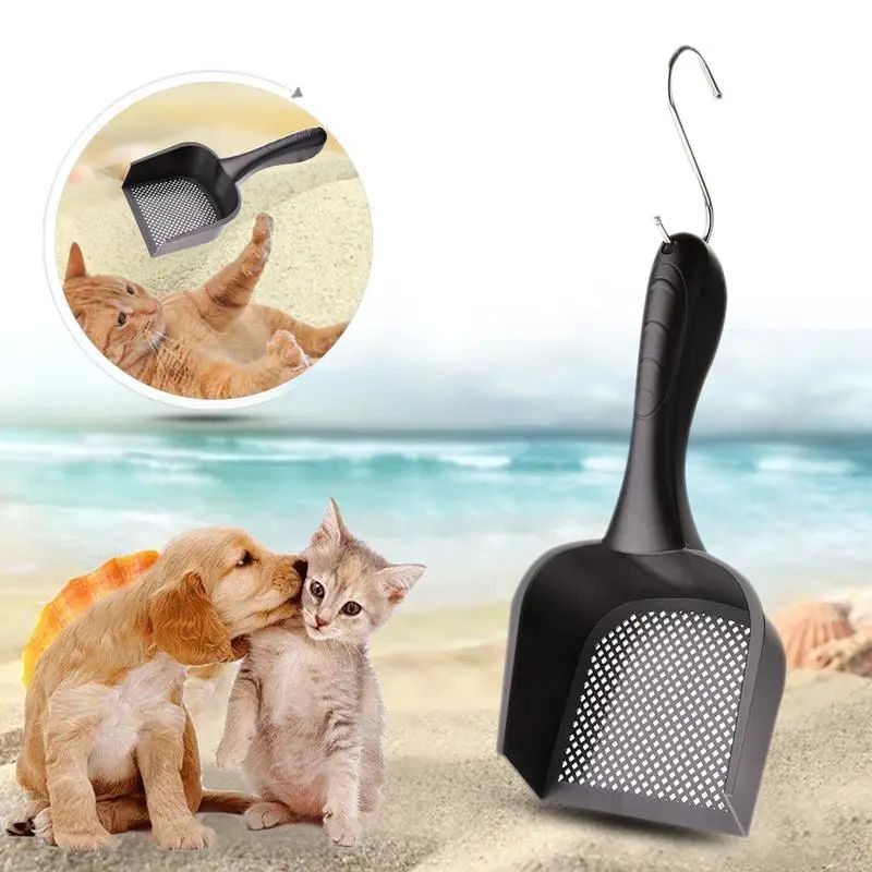 High Quality Litter Scoop - Cat - (Black)