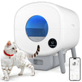 Smart Self Cleaning Litter Box with App Control - Cat - (Large Capacity) - (White)