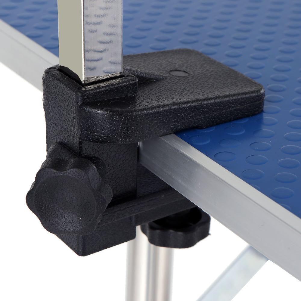 Grooming Table with Adjustable Arm and Clamps - Dog Cat  - (Size 46") - (Heavy Duty) - (Blue)
