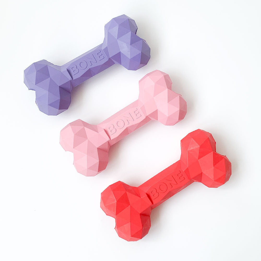 Diamond Bone Pet Slow-Feeding Chew Toy