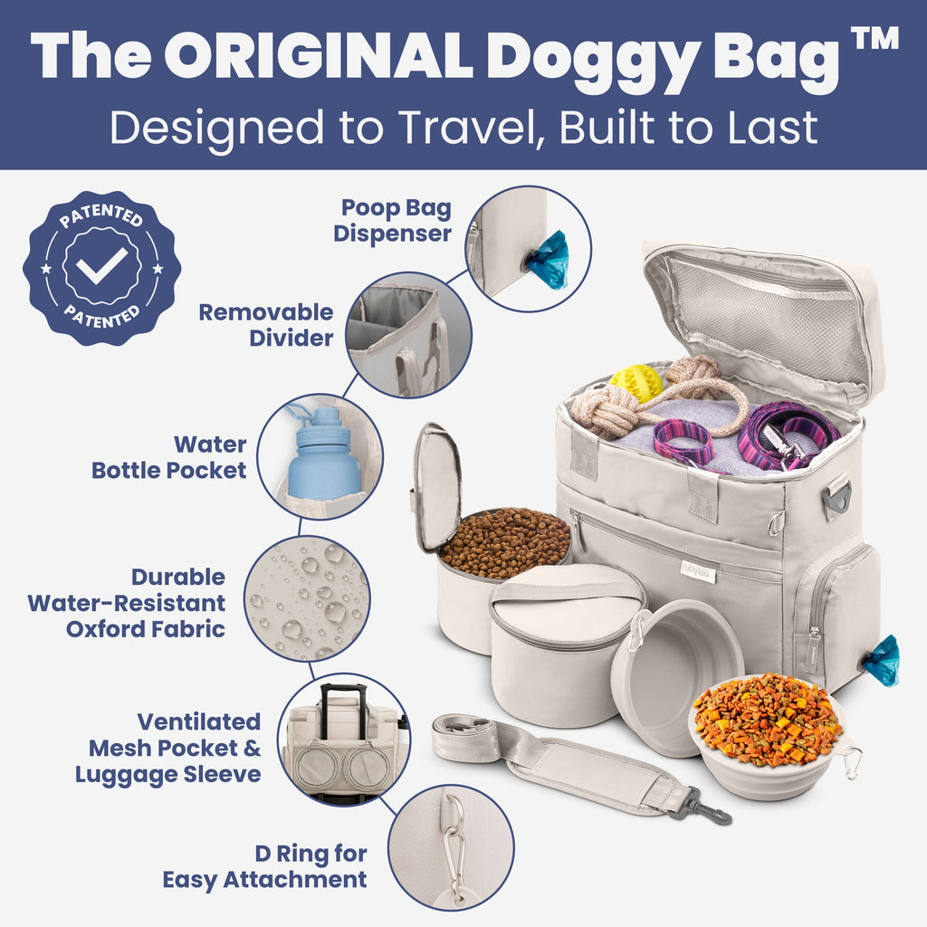 Dog Supplies Travel Bag - (7 Color Options)  - (While Supplies Last)