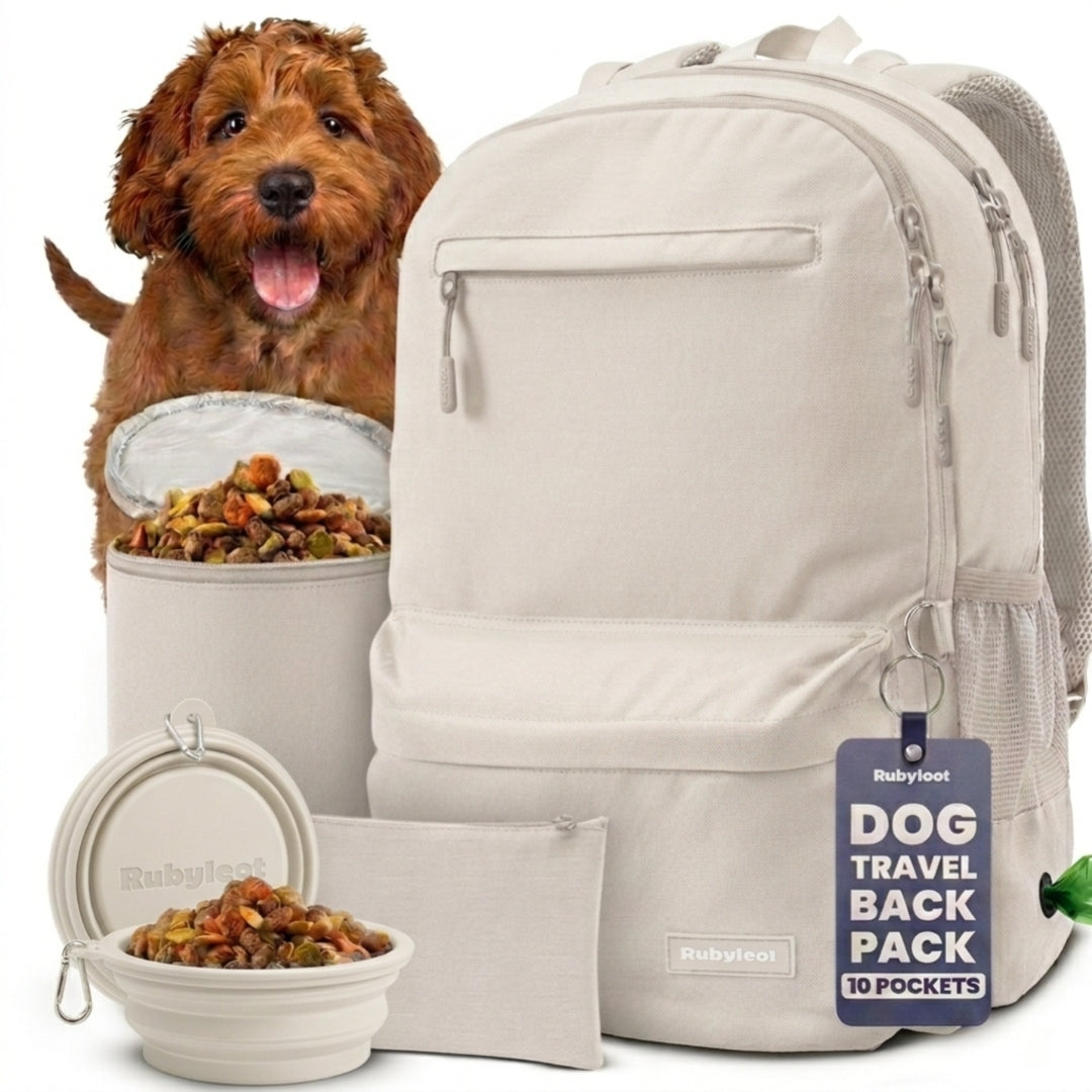 Dog Supplies Backpack - (5 Color Options)
