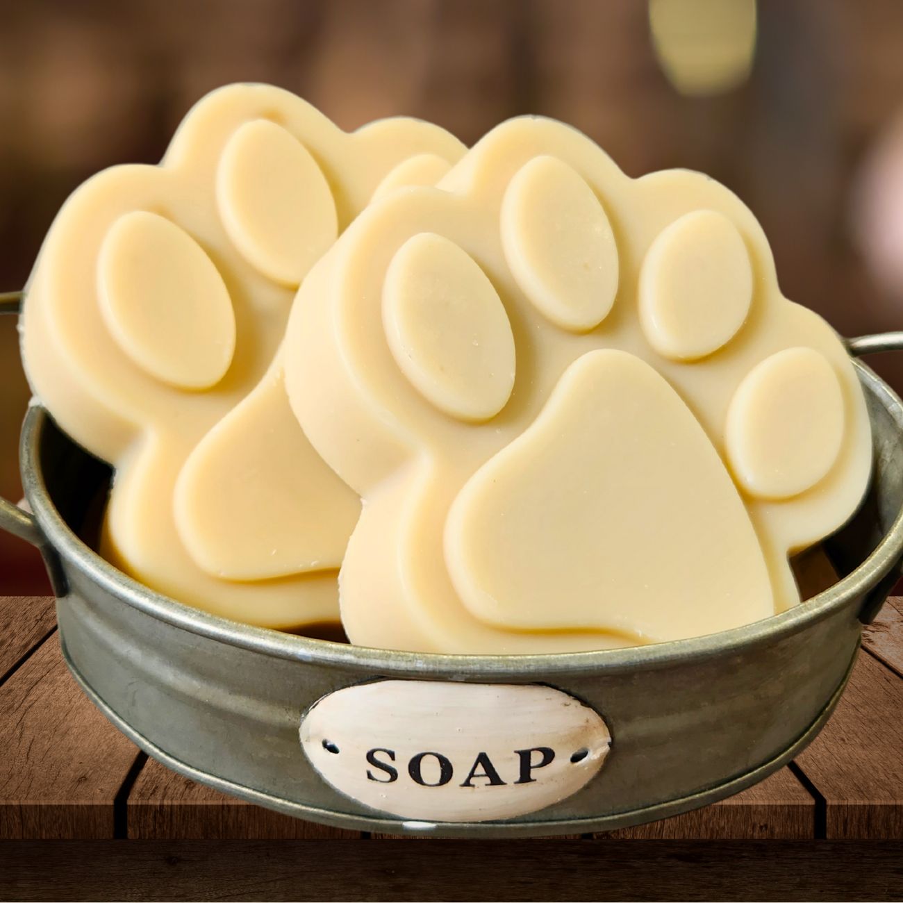 Shampoo Bar - Dog - (Natural Goat Milk Soap) - (4.25 oz/bar) - (Easy to Use) - (2 Types)