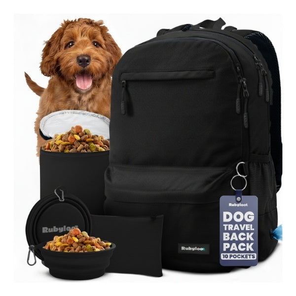 Dog Supplies Backpack - (5 Color Options)