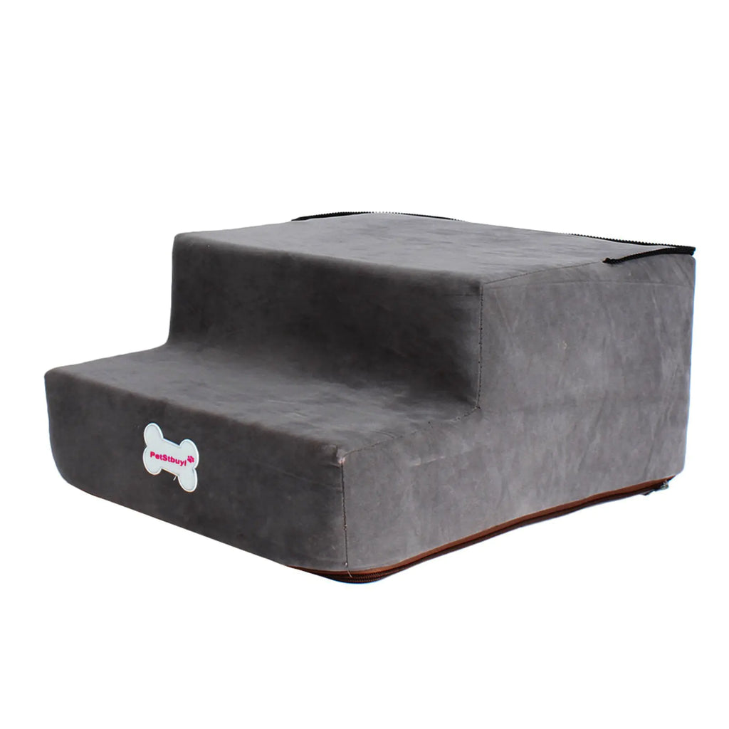 Bed Stairs - Dog - (Foldable) - (Anti-Slip) - (3-Level) - (5 Color Options) -