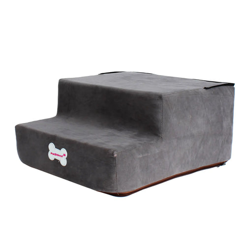 Bed Stairs - Dog - (Foldable) - (Anti-Slip) - (3-Level) - (5 Color Options) -