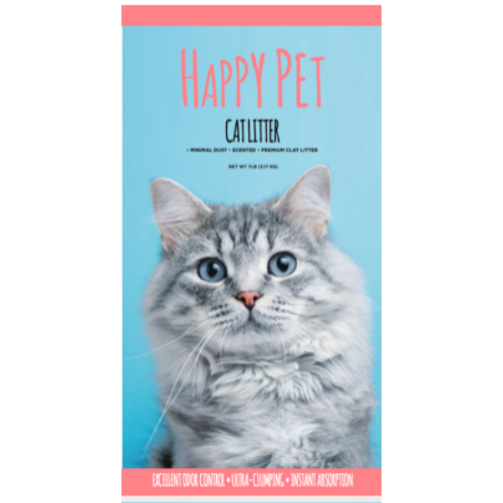 Happy Pet Clay Litter - Cat  (7 lb bag) - (While Supplies Last)