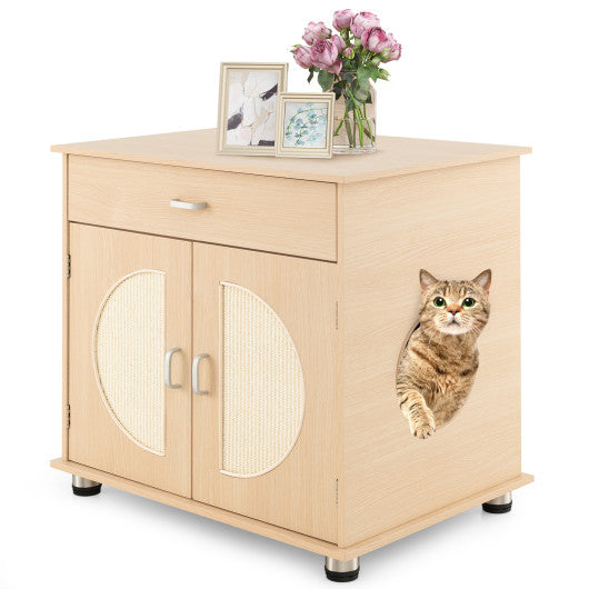 Cozy House or Litter Box Enclosure with Scratching Doors - Cat - (While Supplies Last)