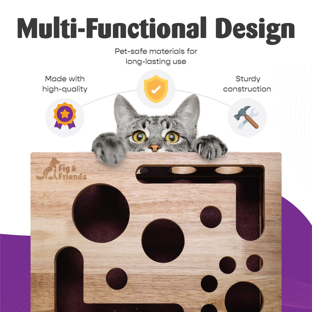 *The Original* Cat Nail File Enrichment Box - (Healthy Nail Care) - (High Quality) - (While Supplies Last)