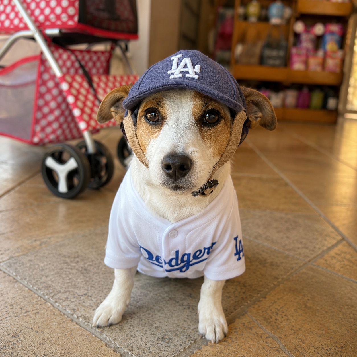 Cute Adjustable Baseball Cap with Ear Holes - (3 Colors)  (Sm & Lg) - Dog Cat  (While Supplies Last)