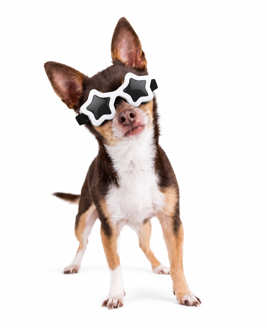 Star Shaped Adjustable Sunglasses with UV Protection - (3 Color Options) - Dog Cat (While Supplies Last)