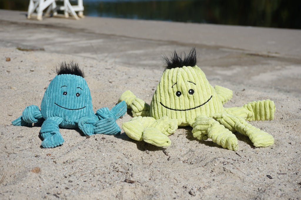 Plush Toy - Dog - (Octo Green, Sea Blue) -  (S, L) - (While Supplies Last)