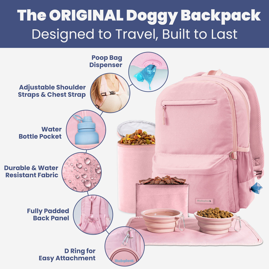 Dog Supplies Backpack - (5 Color Options)
