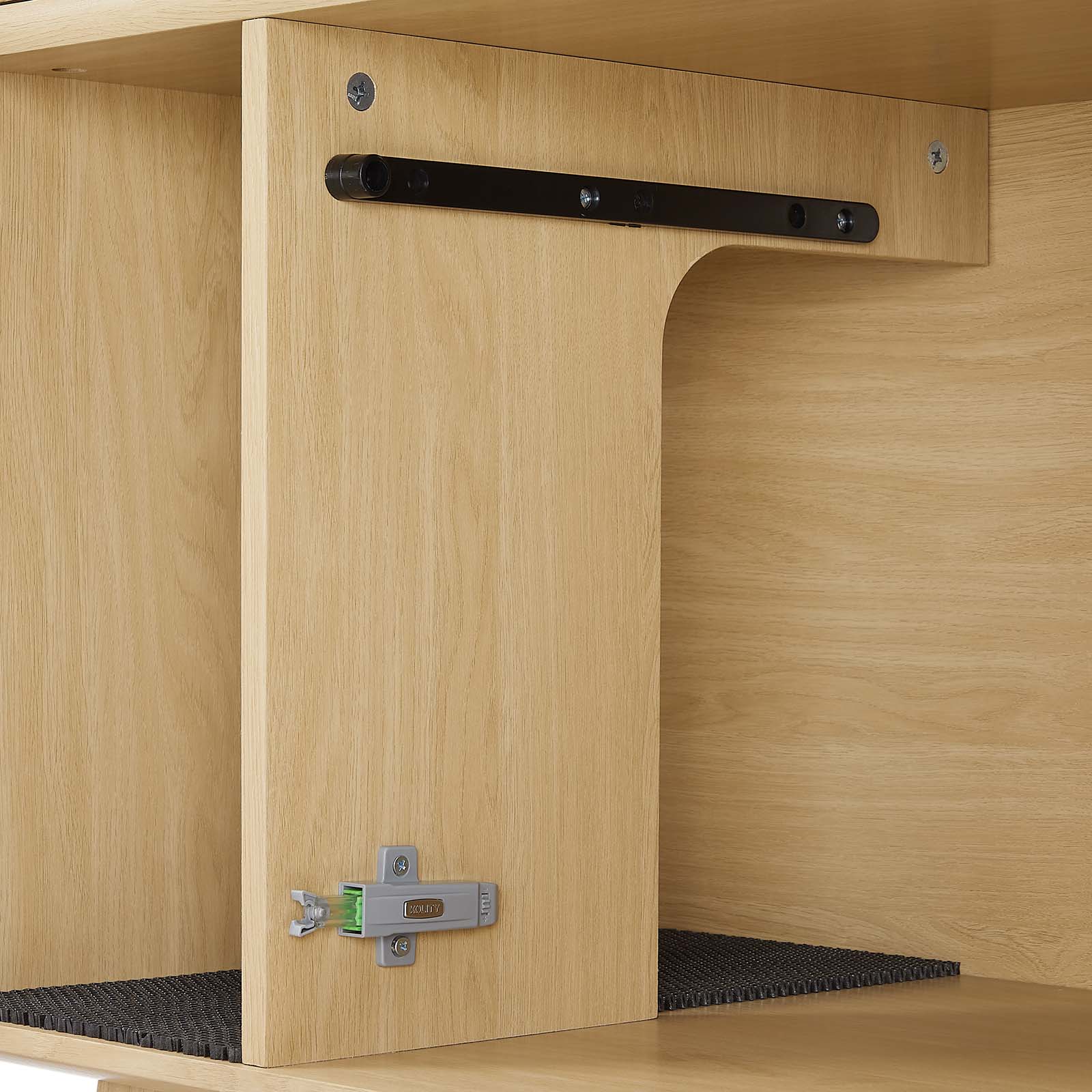Render Cat Oak Cabinet and Litter Box Enclosure - Cat - (Mid-century Design) -  (Modway) - (While Supplies Last)