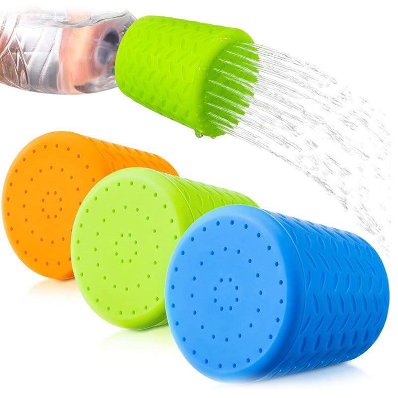 Grooming Shower Head - Dog Cat - (Silicone) - (Portable Pet Bathing) - (3 Color Options)